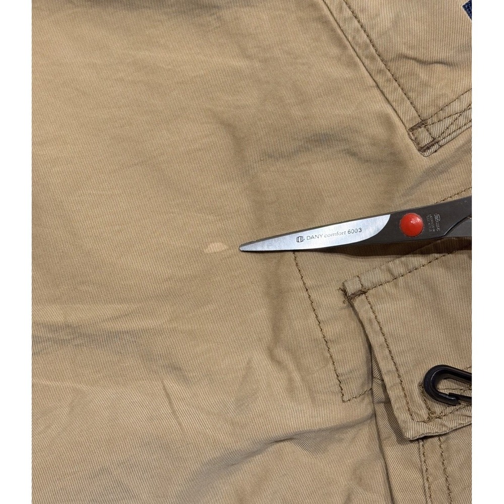 Vtg Abercrombie‎ & Fitch Paratrooper Cargo Shorts Men's L Y2K Grunge 90s Skater - Picture 6 of 13
